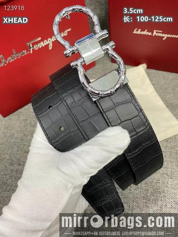 Ferragamo belt 35mmX100-125cm 8L39