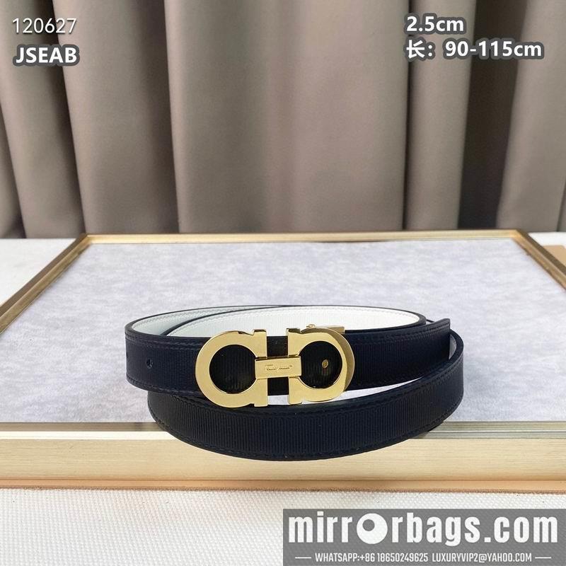 Ferragamo belt 25mmX90-115cm 8L15