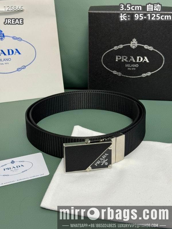 Prada belt 35mmX95-125cm 8L50