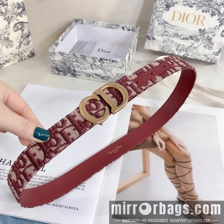 Dior Belt 30mmX95-110cm 7d04