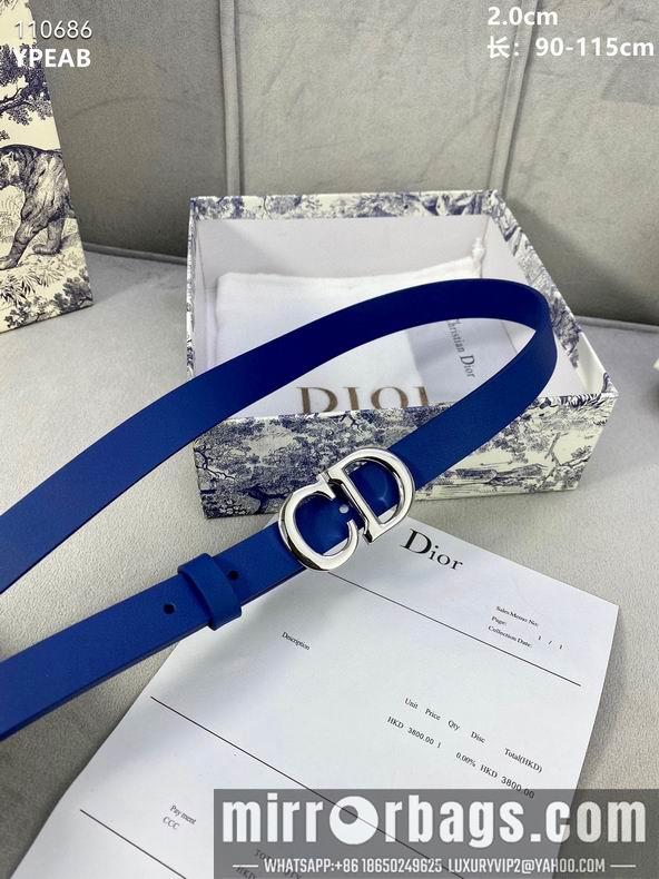 Dior Belt 20mmX90-115cm 8L04