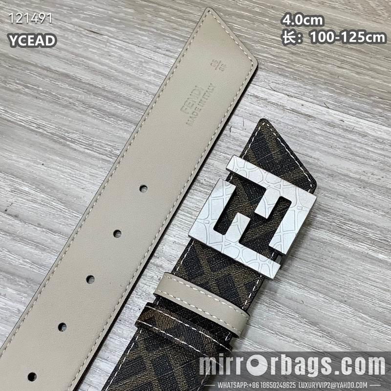 Fendi belt 40mmX100-125cm 8L123