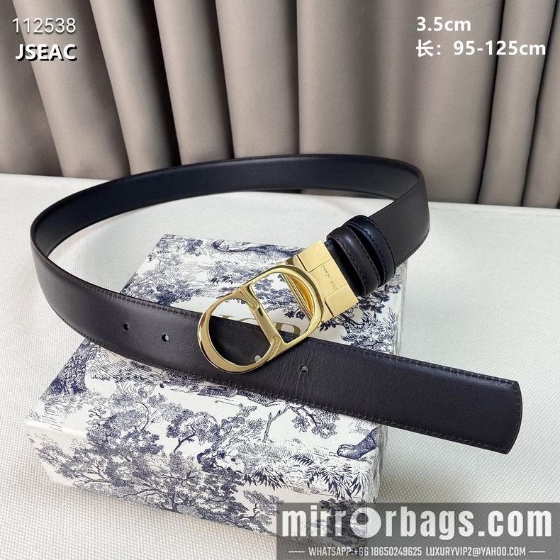 Dior Belt 35mm 95-125cm 8L12