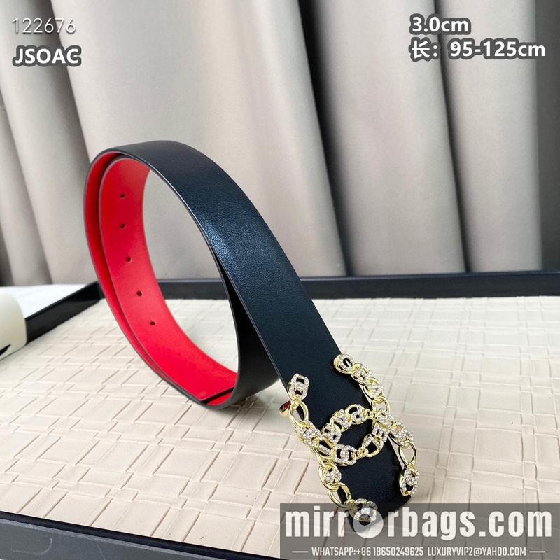 Chanel belt 30mmX95-125cm 8L28