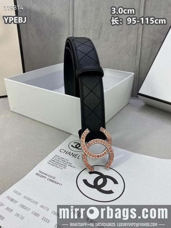 Chanel belt 30mmX95-115cm 8L040805