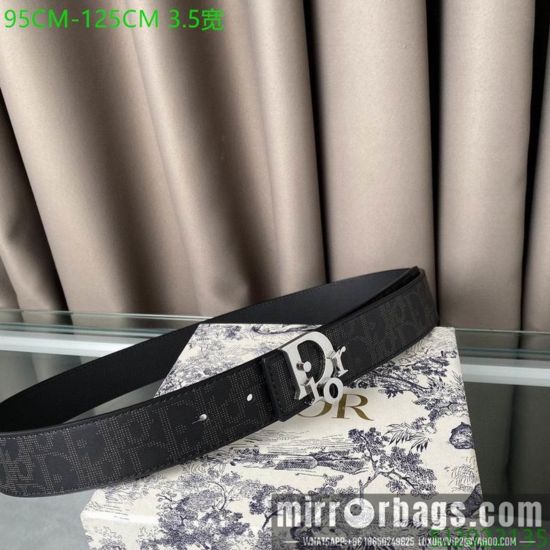 Dior belt 35mmX95-125cm 7D12
