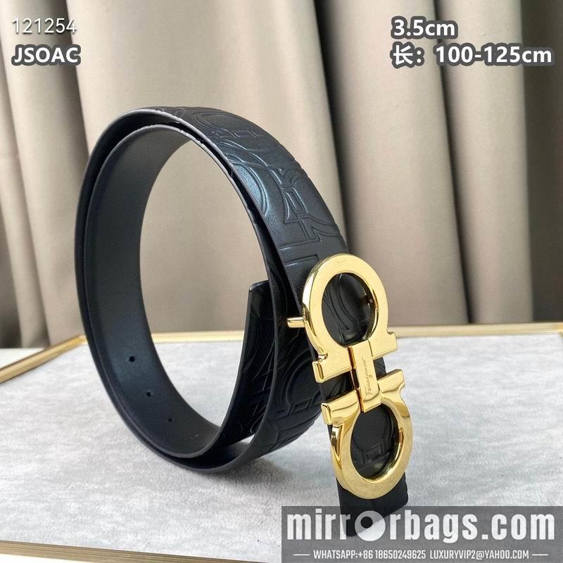 Ferragamo belt 35mmX100-125cm 8L66