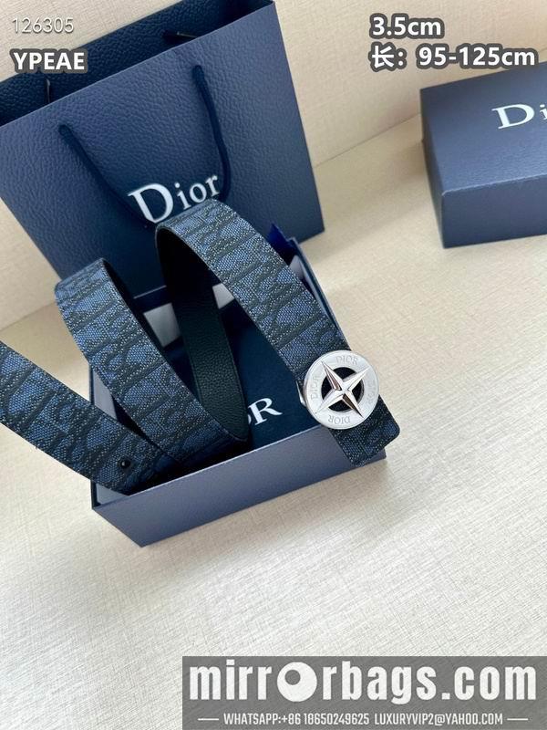 Dior belt 35mmX95-125cm 8L19
