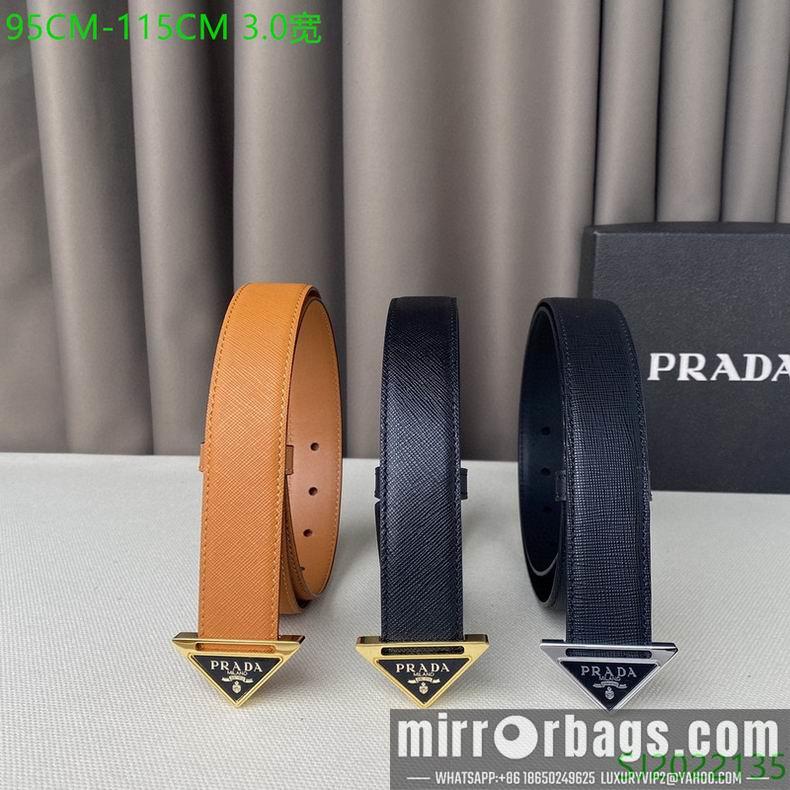 Prada Belt 30mmX95-115cm 7D01