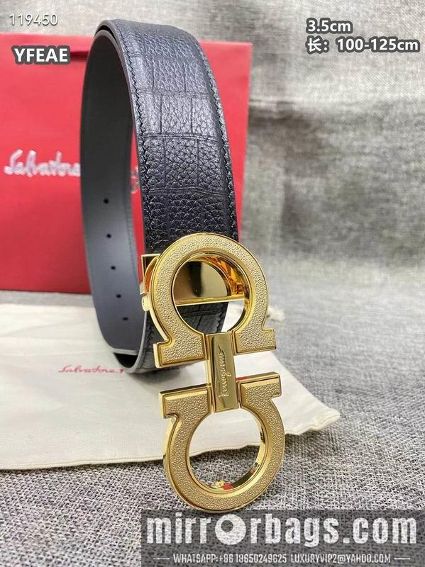 Ferragamo belt 35mmX100-125cm 8L040806