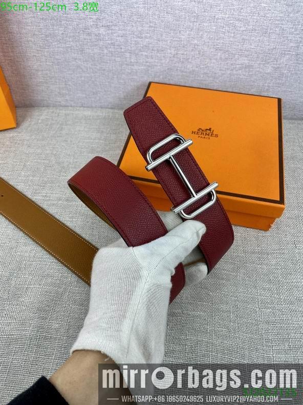 Hermes Belt 38mmX95-125cm 7D118
