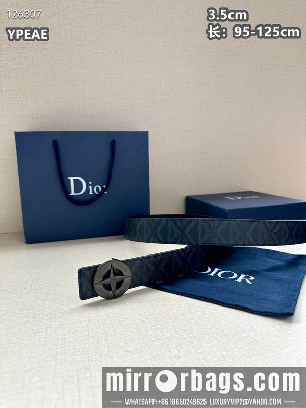 Dior belt 35mmX95-125cm 8L18