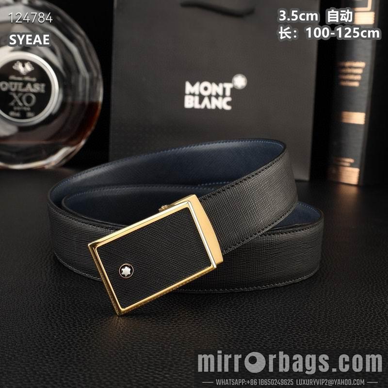 Montlanc belt 35mmX100-125cm 8L30