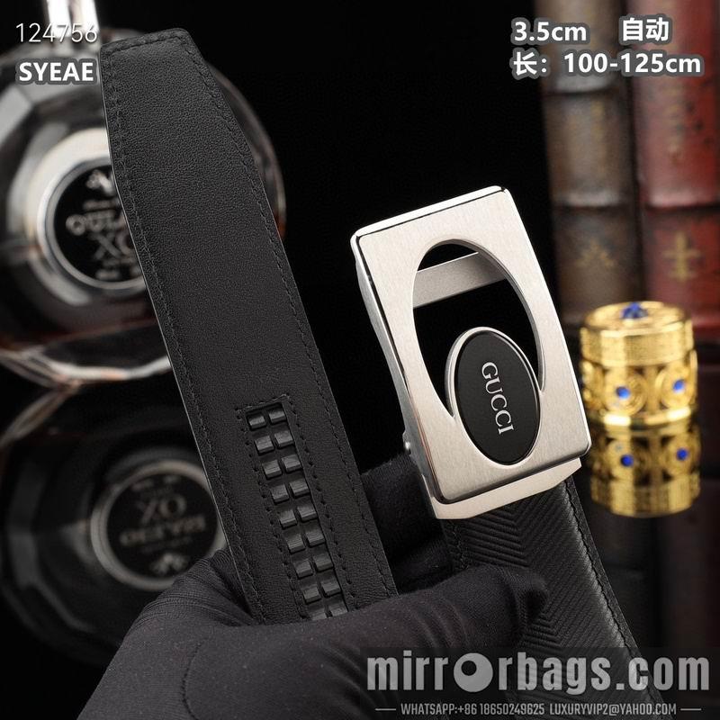 Gucci belt 35mmX100-125cm 8L22