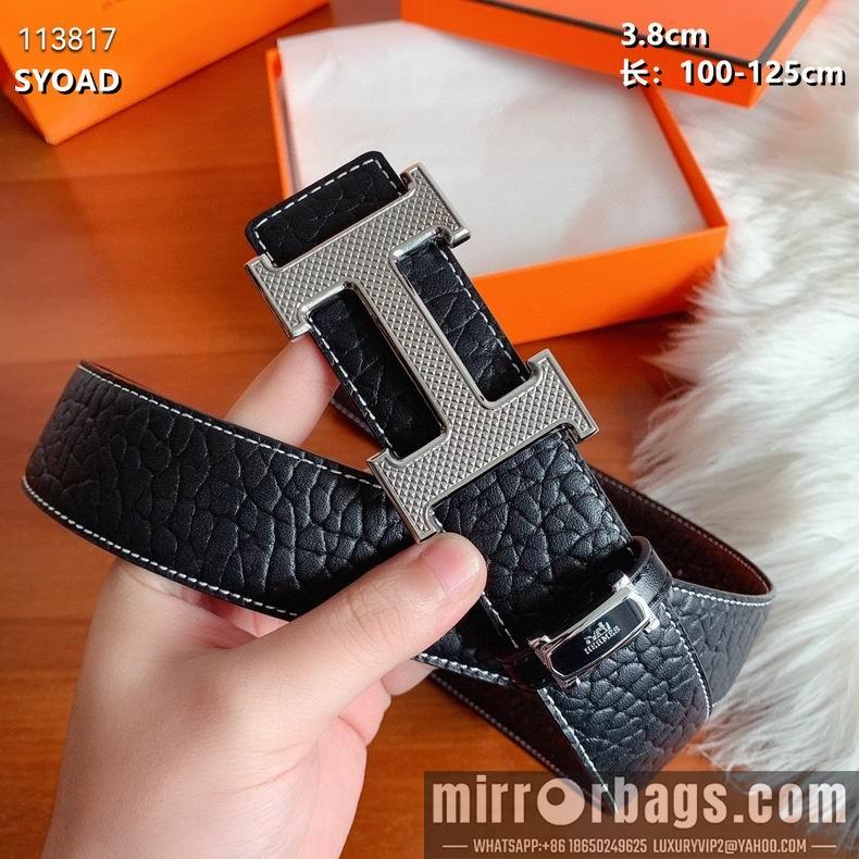 Hermes belt 38mmX100-125cm 8L082509
