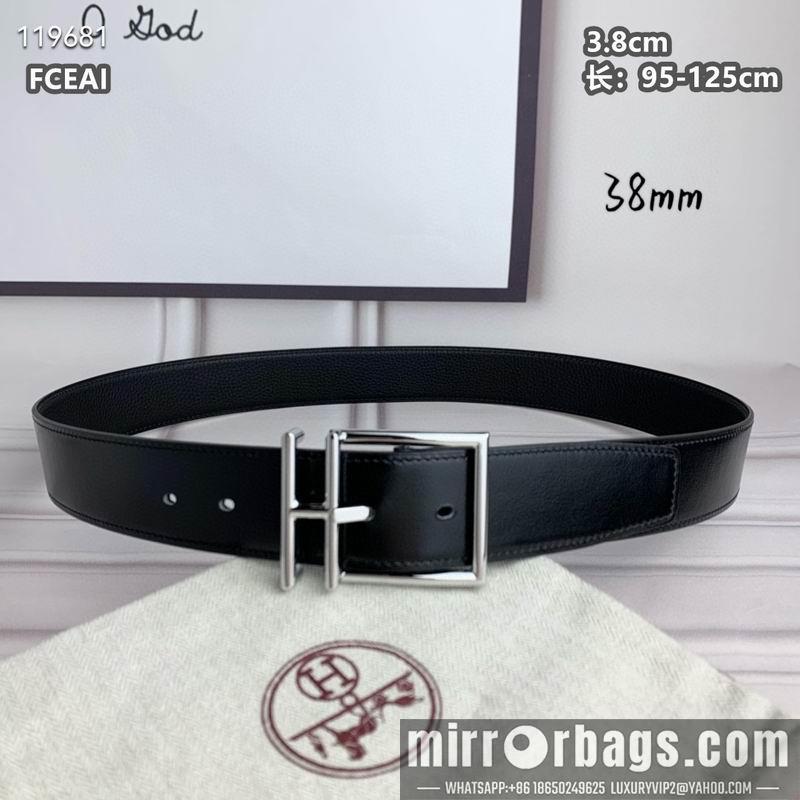Hermes belt 38mmX95-125cm 8L040802