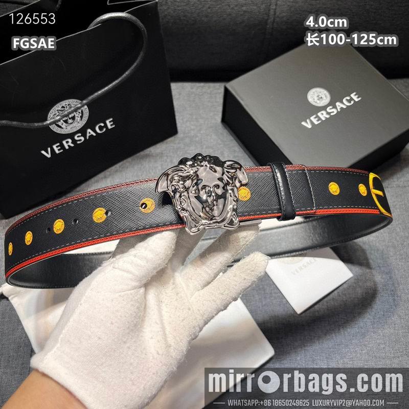 Versace belt 40mmX100-125cm 8L75