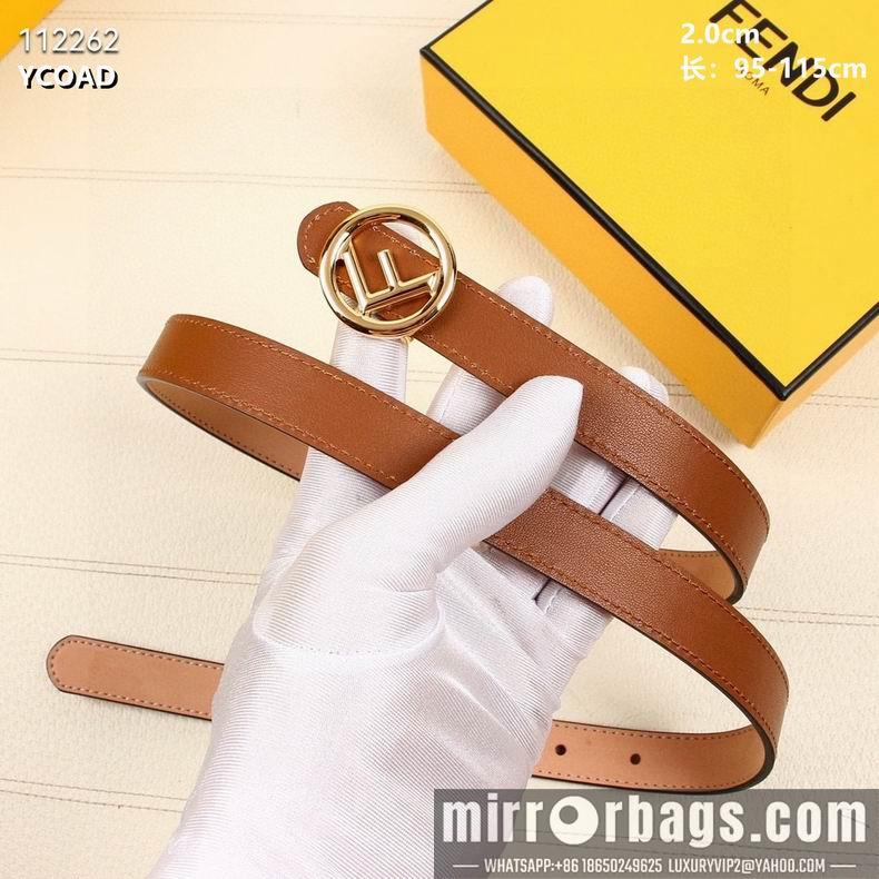 Fendi Belt 20mmX95-115CM 8L11