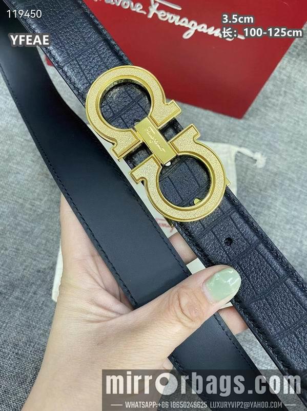 Ferragamo belt 35mmX100-125cm 8L040806