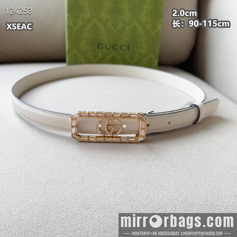 Gucci belt 20mmX90-115cm 8L17
