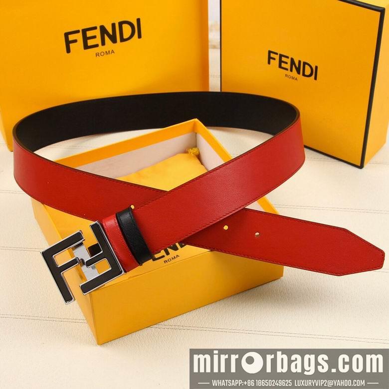 Fendi Belt 38mmX95-125cm 7D43