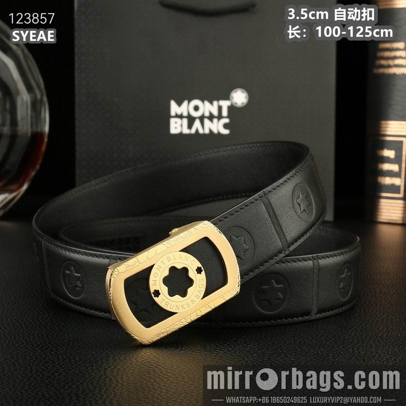 Montlanc belt 35mmX100-125cm 8L53