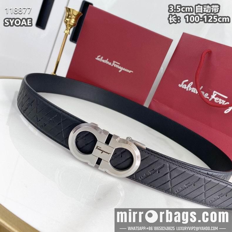 Ferragamo belt自动带 35mmX100-125cm 8L09