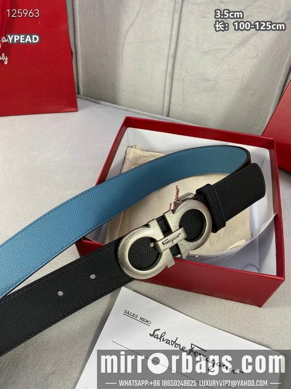 Ferragamo belt 35mmX100-125cm 8L22