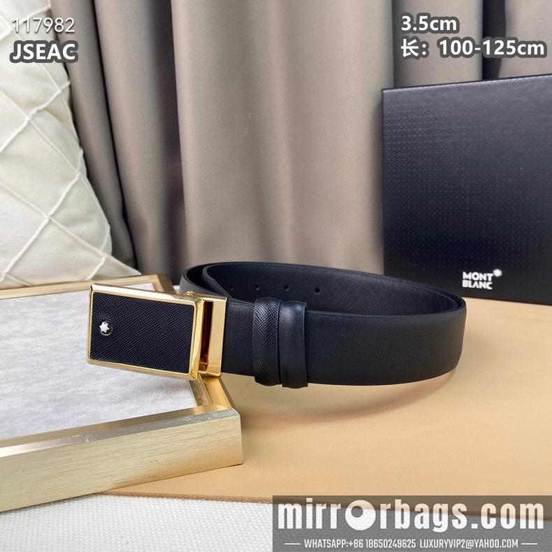 Montblanc belt 35mmX100-125cm 8L10