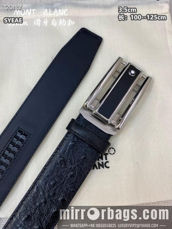 Montblanc belt 自动扣 35mmX100-125cm 8L072015