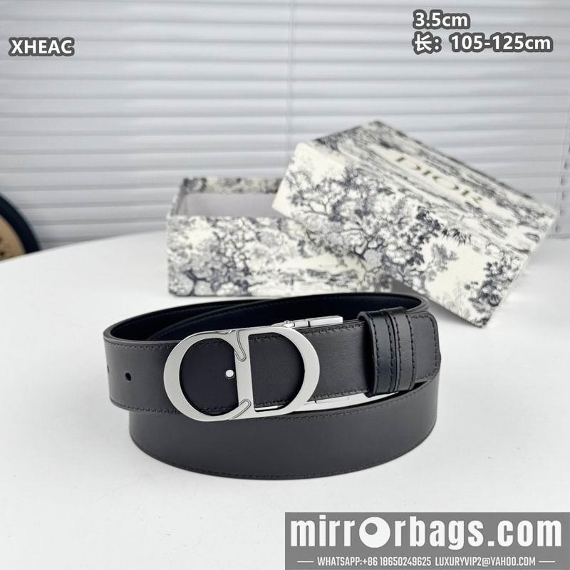 Dior belt 35mmX105-125cm 8L35