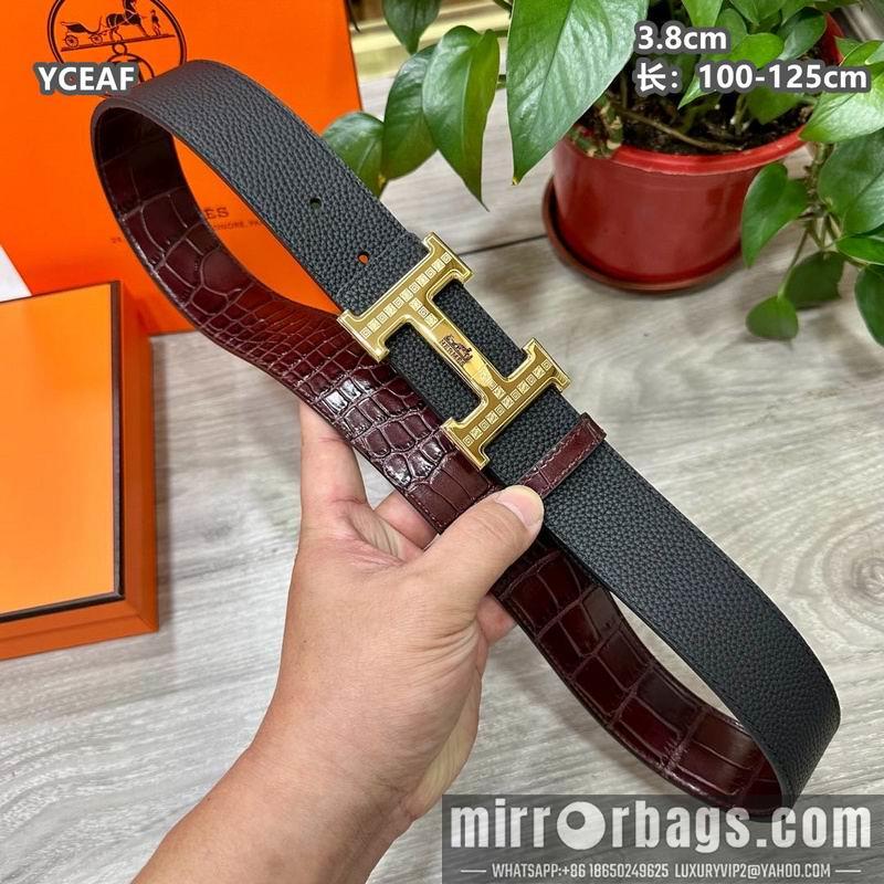 Hermes belt 38mmX100-125cm 8L60