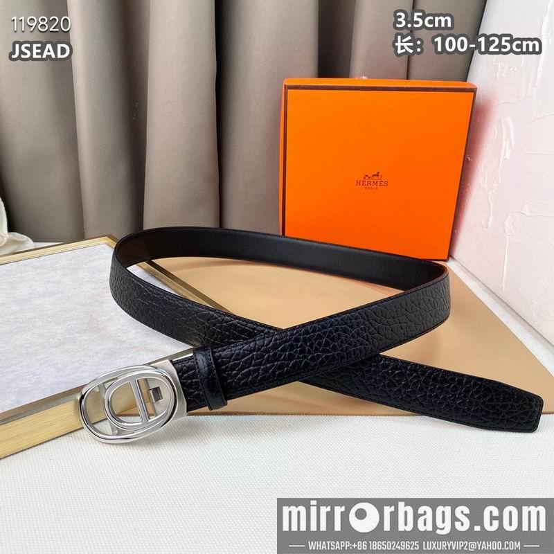 Hermes belt 自动带35mmX100-125cm 8L040803