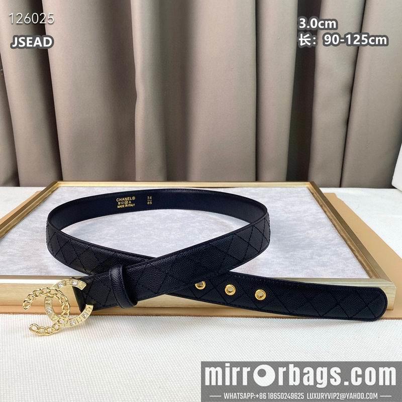 Chanel belt 30mmX90-125cm 8L14