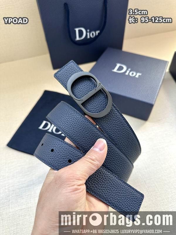 Dior belt 35mmX95-125cm 8L40