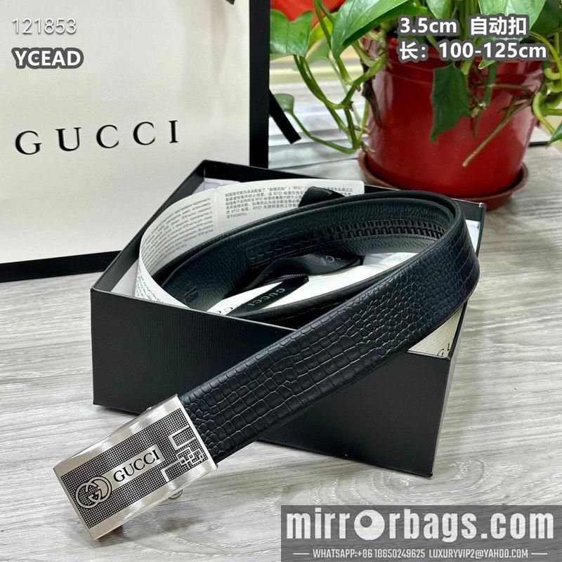 Gucci belt 35mmX100-125cm 8L63