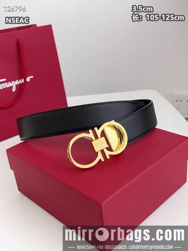 Ferragamo belt 35mmX105-125cm 8L93