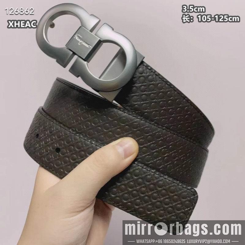 Ferragamo belt 35mmX105-125cm 8L101