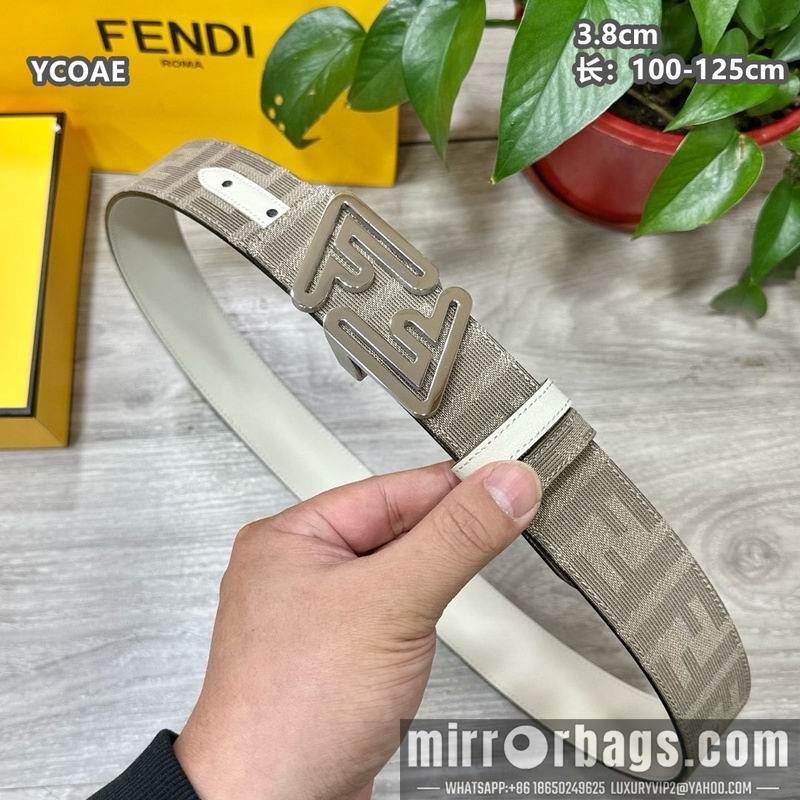 Fendi belt 38mmX100-125cm 8L30