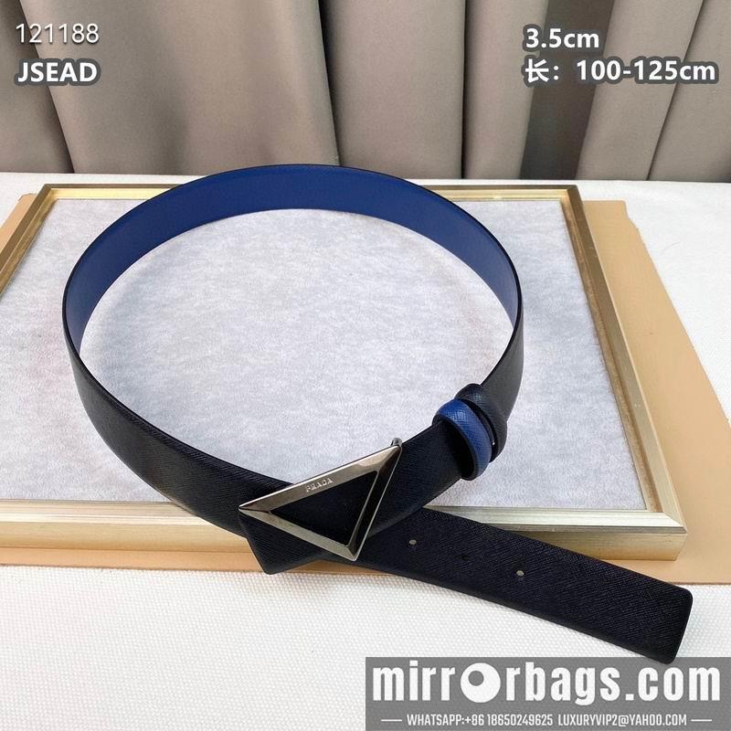 Prada belt 35mmX100-125cm 8L41