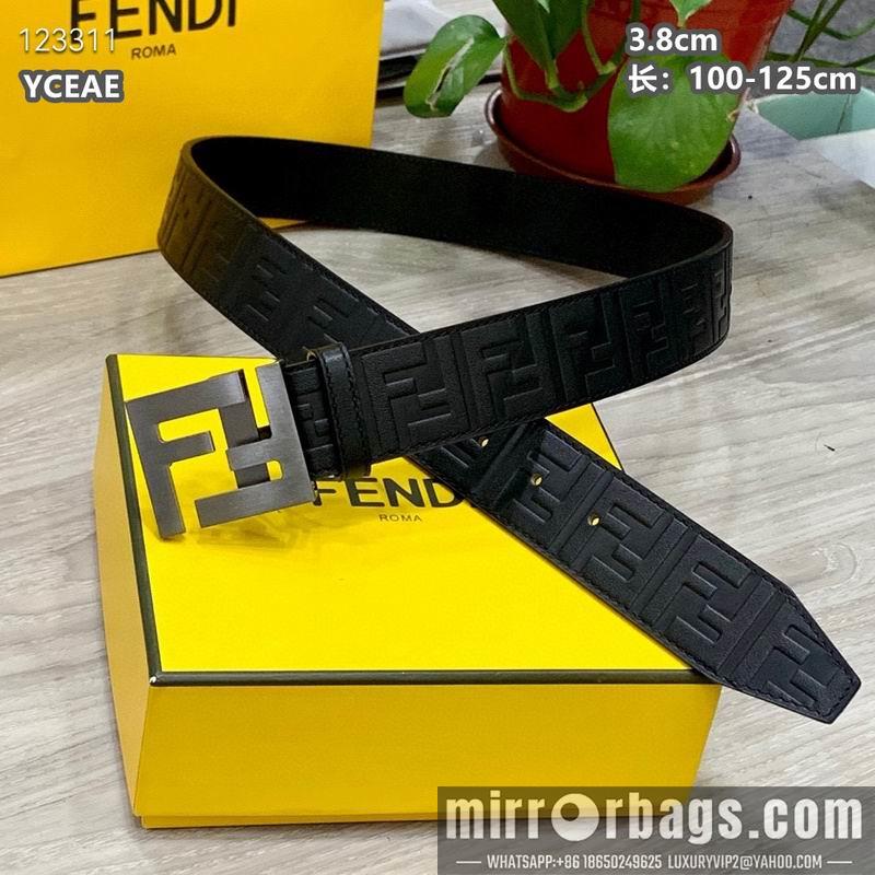 Fendi belt 38mmX100-125cm 8L27