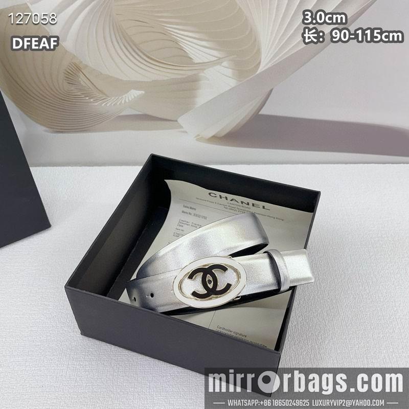 Chanel belt 30mmX90-115cm 8L34