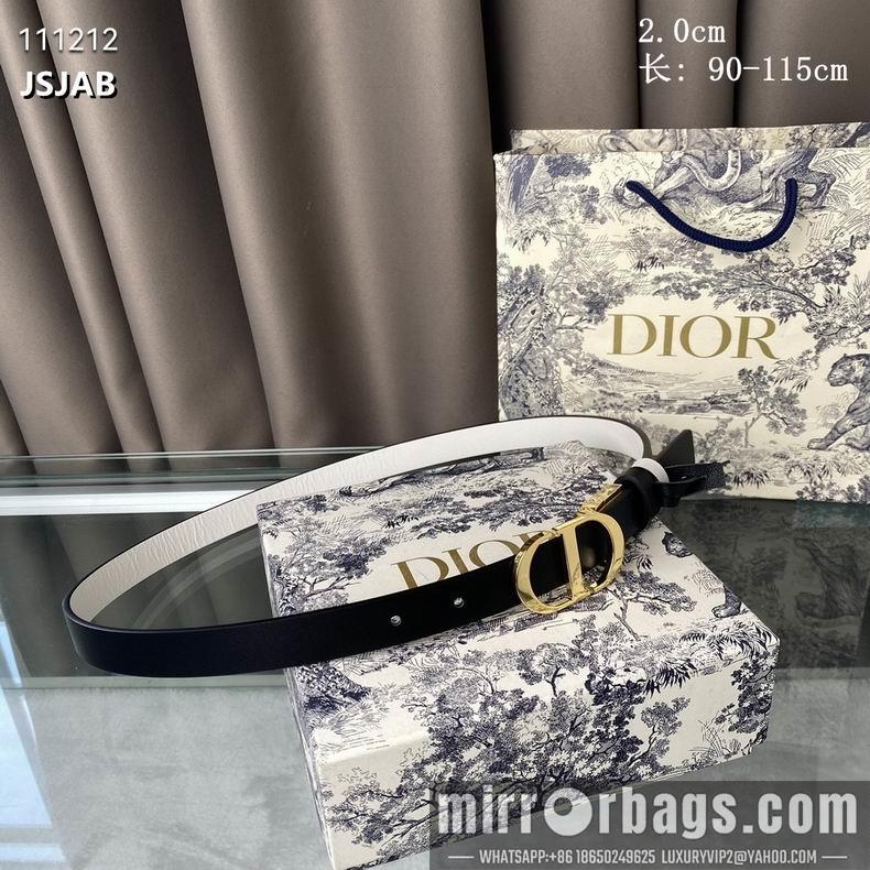 Dior Belt 20mmX90-115cm 8L05