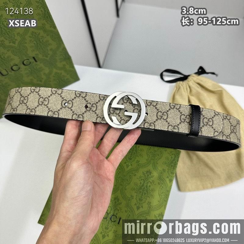 Gucci belt 38mmX95-125cm 8L09