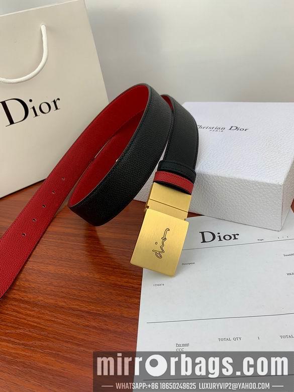 Dior Belt 34mmX95-125cm 7D20