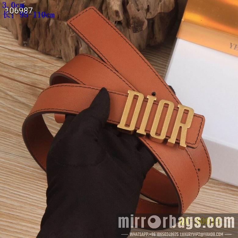 Dior Belt 30mm 95-110cm 8L04
