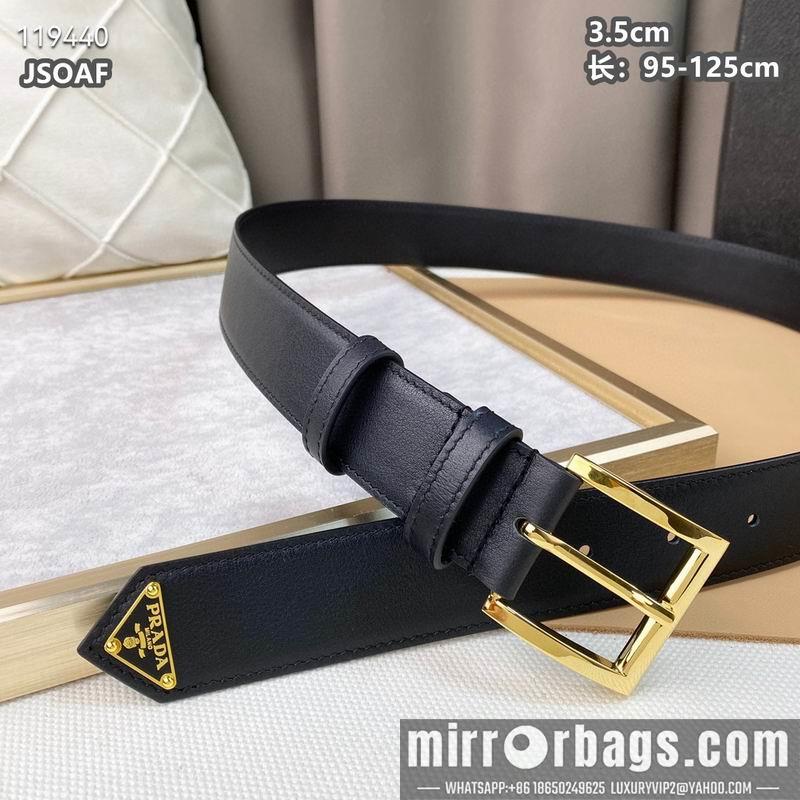Prada belt 35mmX95-125CM 8L18