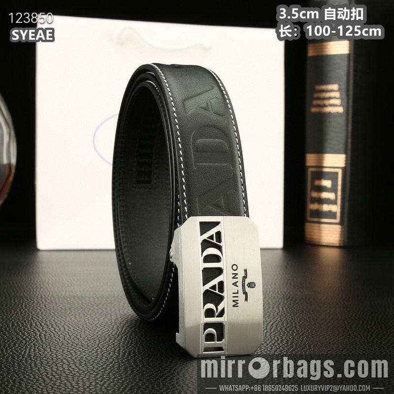 Prada belt 35mmX100-125cm 8L58
