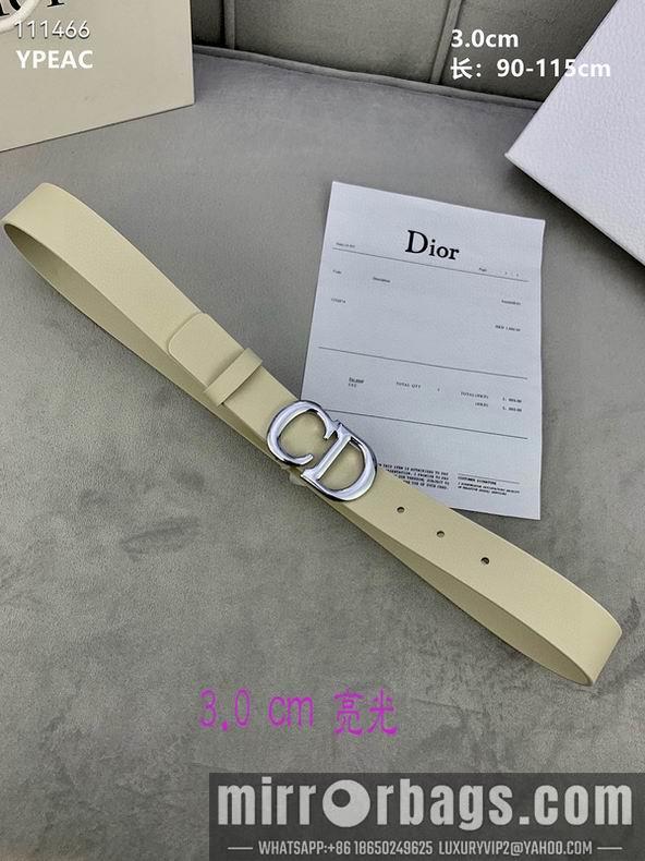 Dior Belt 30mmX90-115cm 8L07