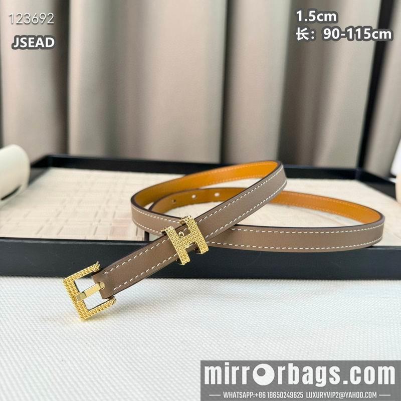 Hermes belt 15mmX90-115cm 8L02